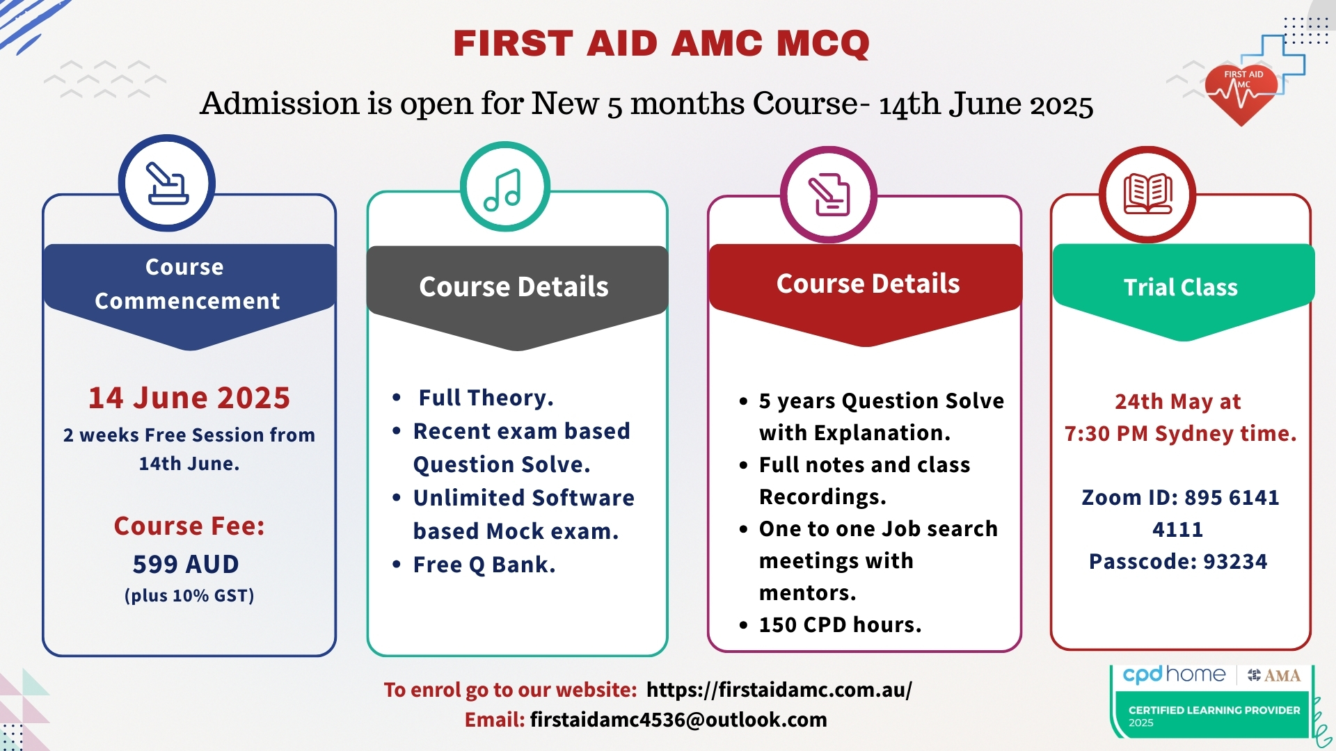 New AMC MCQ 5 months Course 
